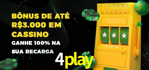 4play melhor bônus de depósito