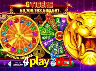 Slots online da 4play bet com jackpots progressivos